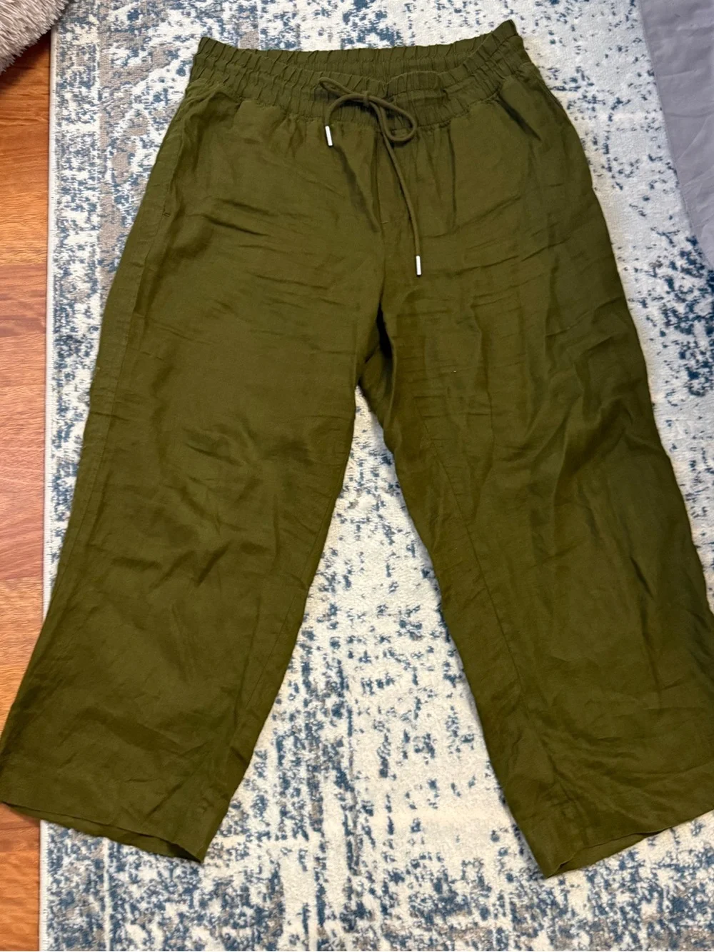 Quince 100% European Linen Wide Leg Pants